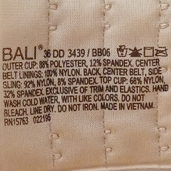 BALI BEIGE SMOOTH U ULTRA LIGHT UNDERWIRE BRA - Picture 11 of 12